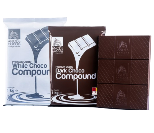 Choco Compound Slabs - Dark,White,Milk